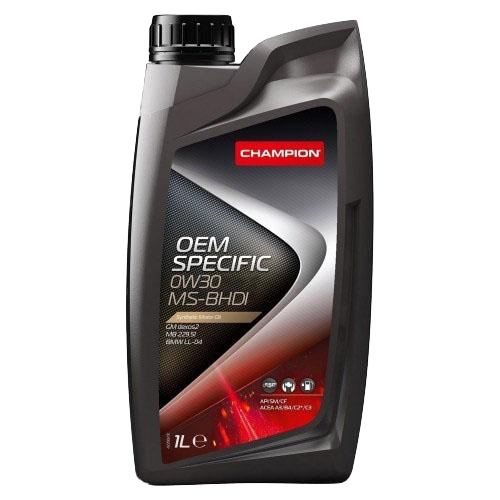 Моторное масло Champion OEM Specific 0W30 MS-BHDI, 1л